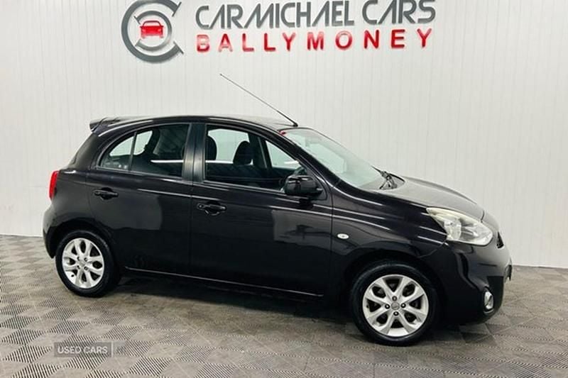 Black Used 2014 Nissan Micra Acenta Hatchback | £5,575 (Fair price) - Image 1/1