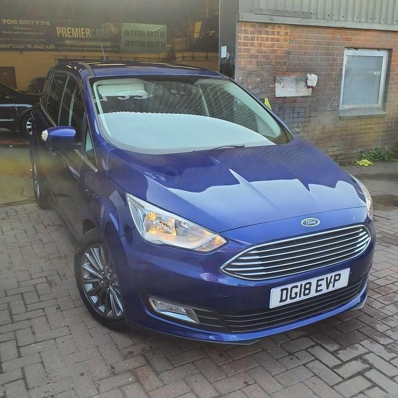 Blue Used 2018 Ford Grand C-Max Titanium MPV | £5,995 (Fair price) - Image 1/4