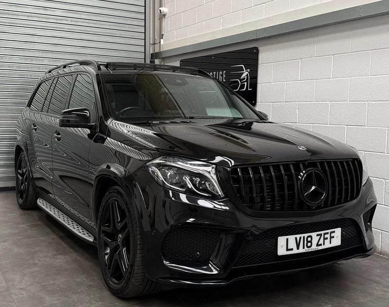 Black Used 2018 Mercedes GLS350 AMG line SUV | £30,989 (Expensive) - Image 1/4