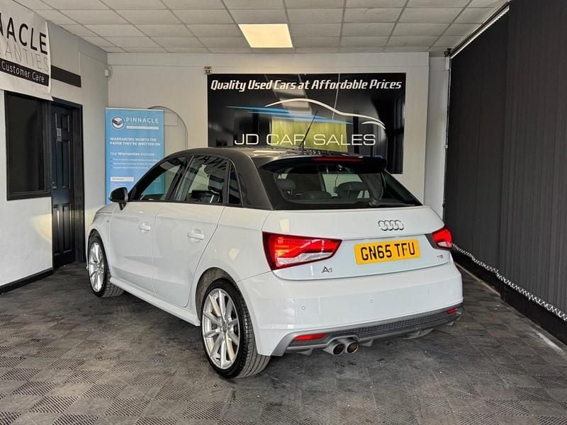 Used Audi A1 Sportback S-Line 2015 White Hatchback