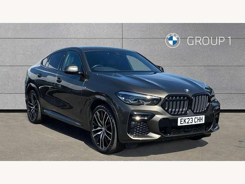 Green Used 2023 BMW X6 M Sport SUV | £49,695 (Fair price) - Image 1/4