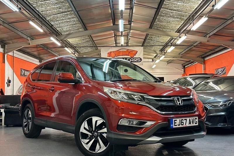 Red Used 2017 Honda CR-V EX SUV | £10,995 (Fair price) - Image 1/1