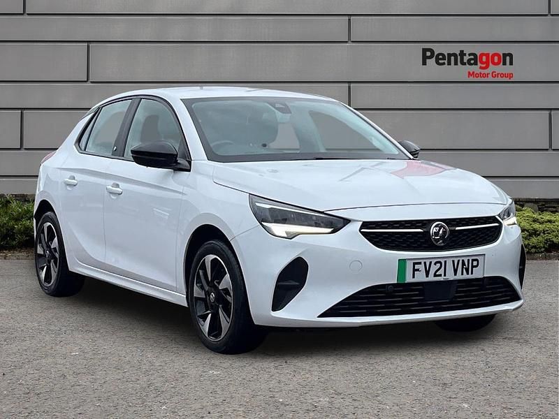 White Used 2021 Vauxhall Corsa-e Hatchback | £9,395 (Good price) - Image 1/4