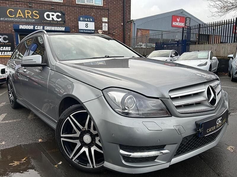 Silver Used 2013 Mercedes C220 AMG Estate | £7,500 (Fair price) - Image 1/4