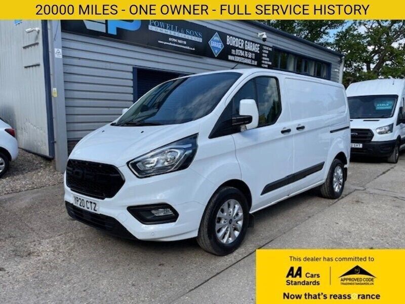 White Used 2020 Ford Transit Custom Trend | £13,990 (Good price) - Image 1/3
