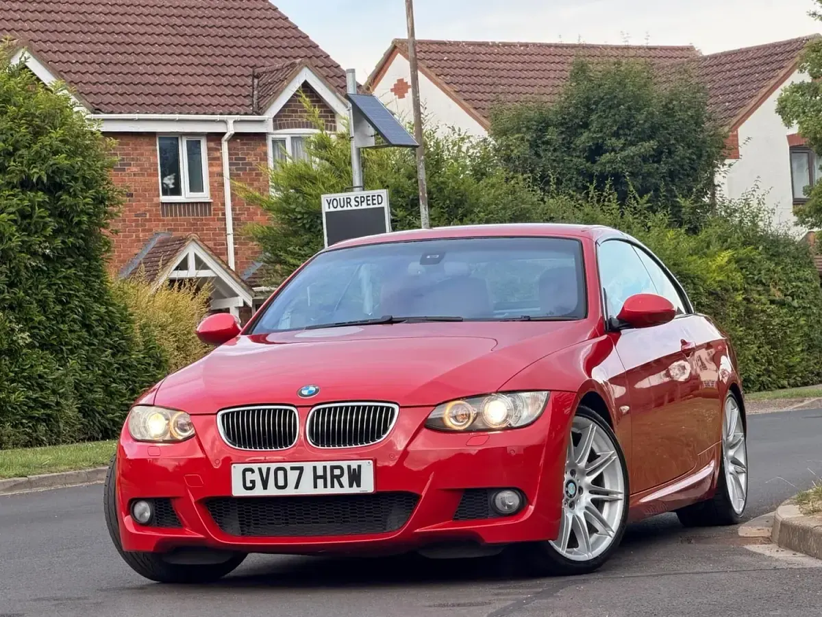Used BMW 335 Cabriolet M Sport 2007 Red Cabriolet