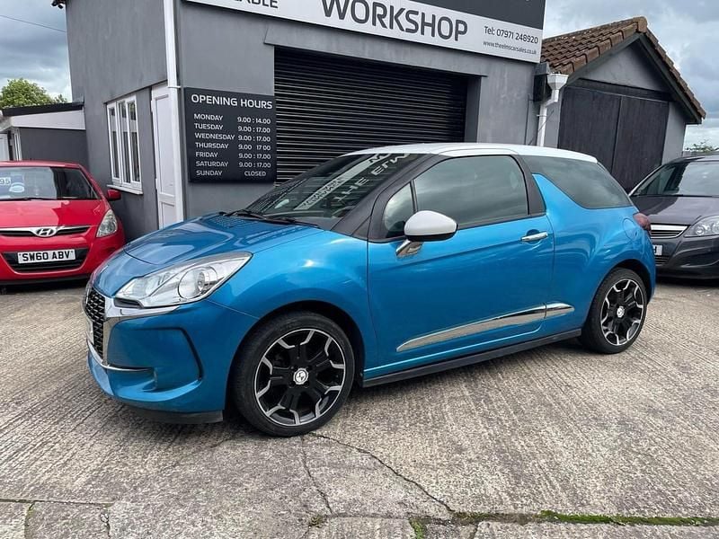 Blue Used 2016 DS Automobiles DS3 Elegance Hatchback | £3,995 (A bit pricey) - Image 1/4