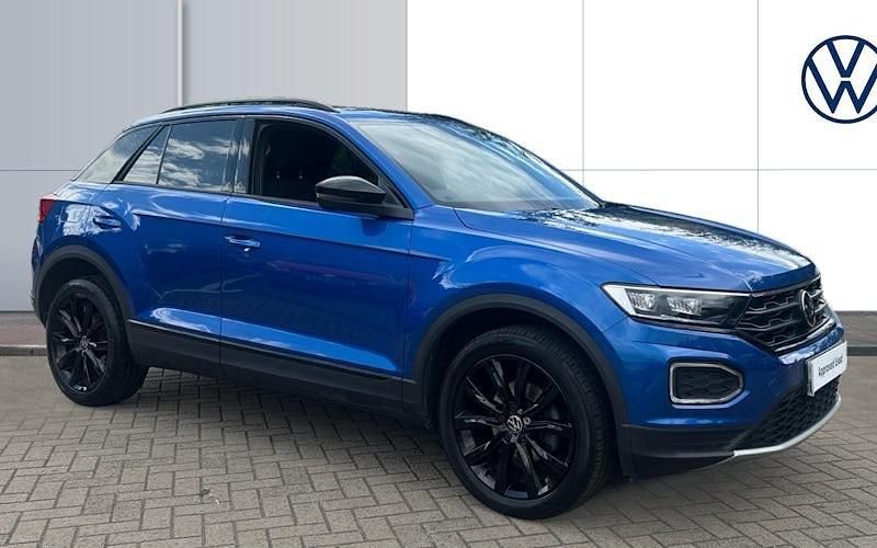 Blue Used 2021 VW T-Roc Black Edition SUV | £19,048 (Fair price) - Image 1/4