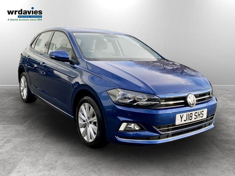 Used VW Polo SEL 115 HP (84 kW) 2018 Metallic blue Hatchback