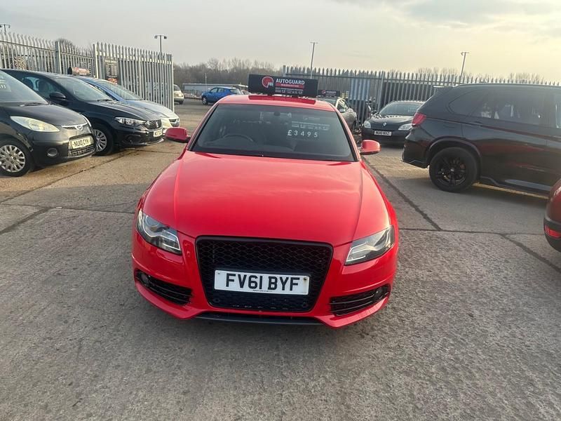 Used Audi A4 2011 Red Sedan