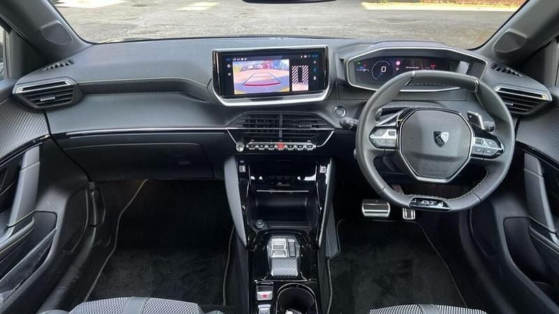 Used Peugeot 208 GT 99 HP (72 kW) 2025 Black Hatchback