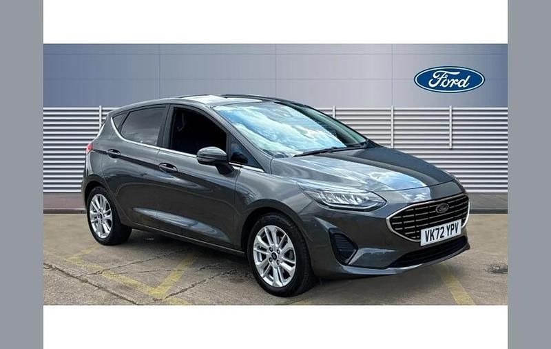 Grey Used 2021 Ford Fiesta Titanium Hatchback | £12,609 (Fair price) - Image 1/4