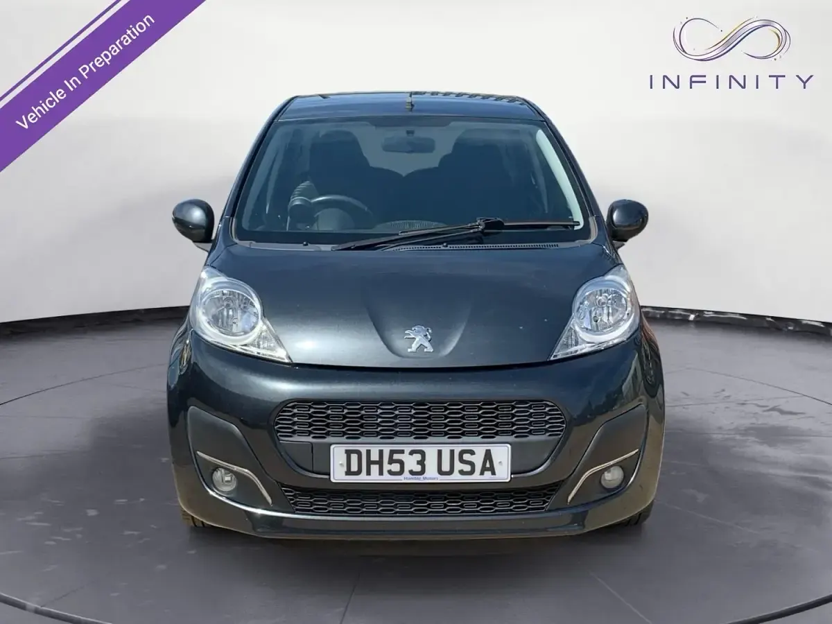 Used Peugeot 107 Active 68 HP (50 kW) 2013 Grey Hatchback