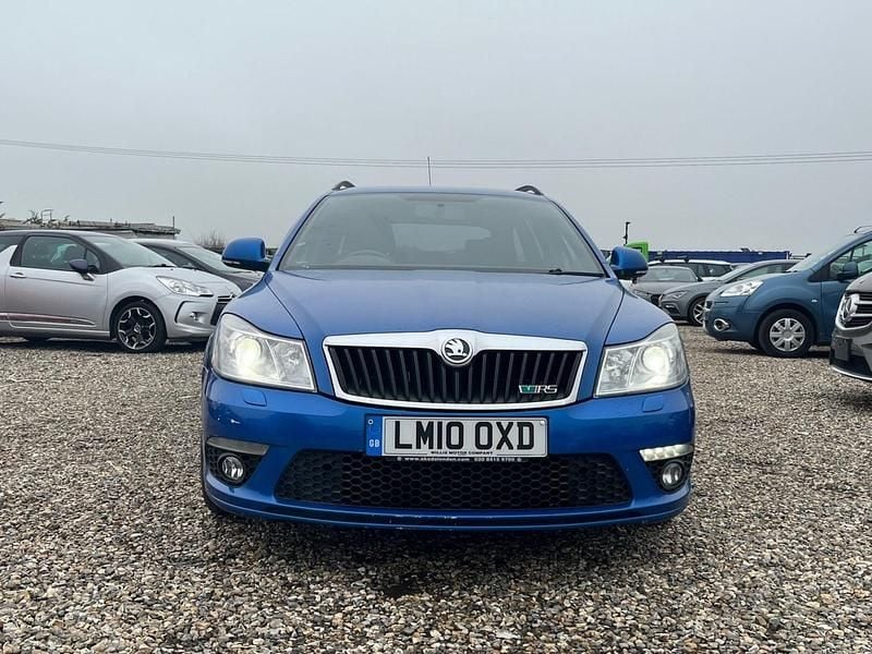 Used Skoda Octavia vRS 2010 Blue Estate