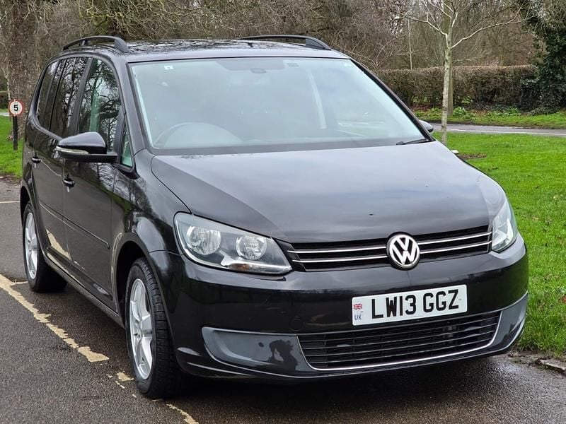 Used VW Touran 2013 Black MPV