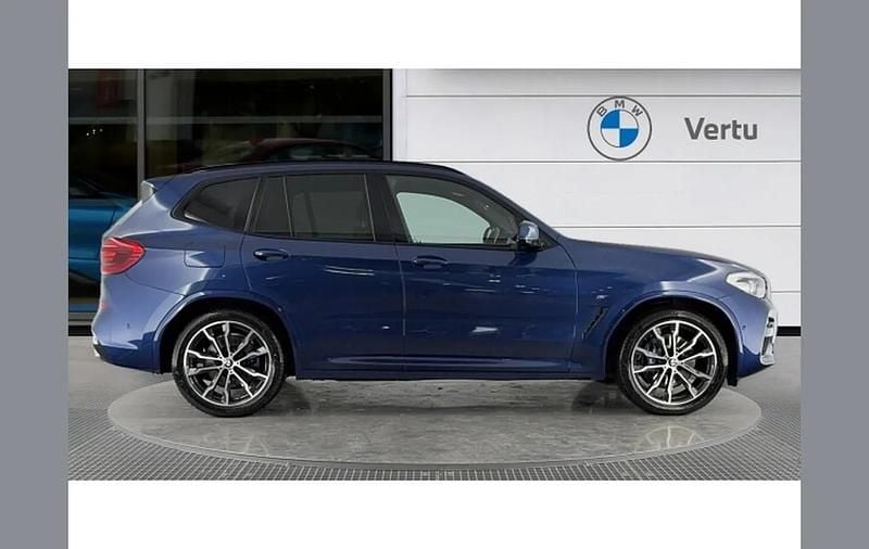 Used BMW X3 M Sport 190 HP (139 kW) 2018 Blue SUV