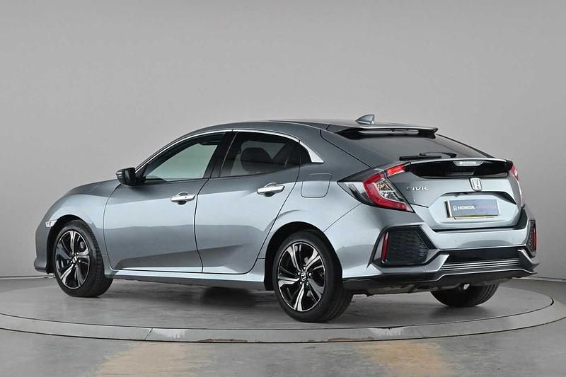 Begagnad Honda Civic Prestige 182 HK (133 kW) 2018 Silver