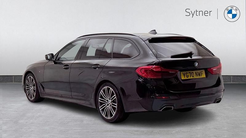 Used BMW 520 M Sport 187 HP (137 kW) 2020 Black Estate