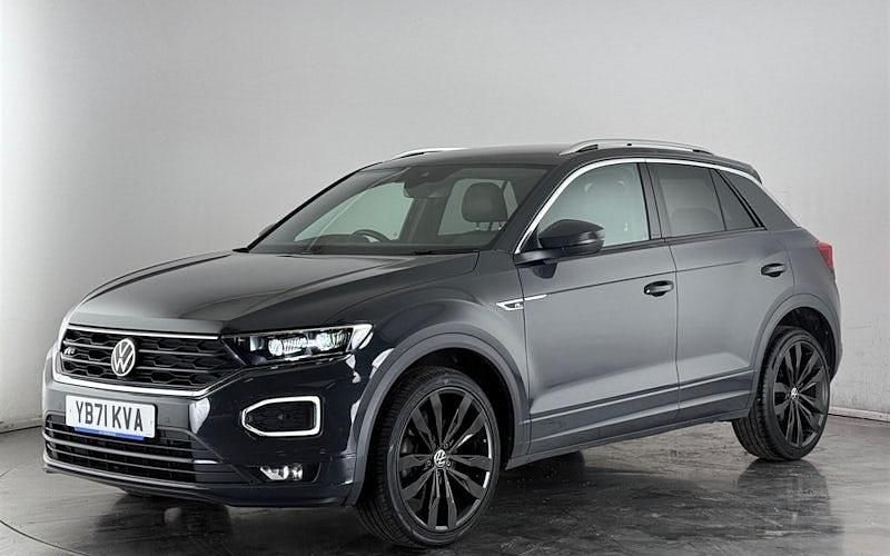 Used VW T-Roc R-line 150 HP (110 kW) 2021 Grey SUV