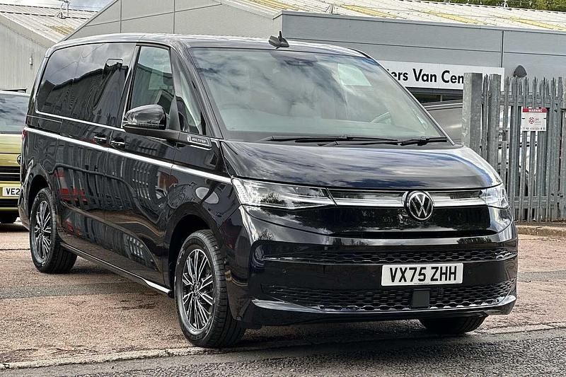 Deep black New 2025 VW Multivan Style Van | £57,990 - Image 1/4