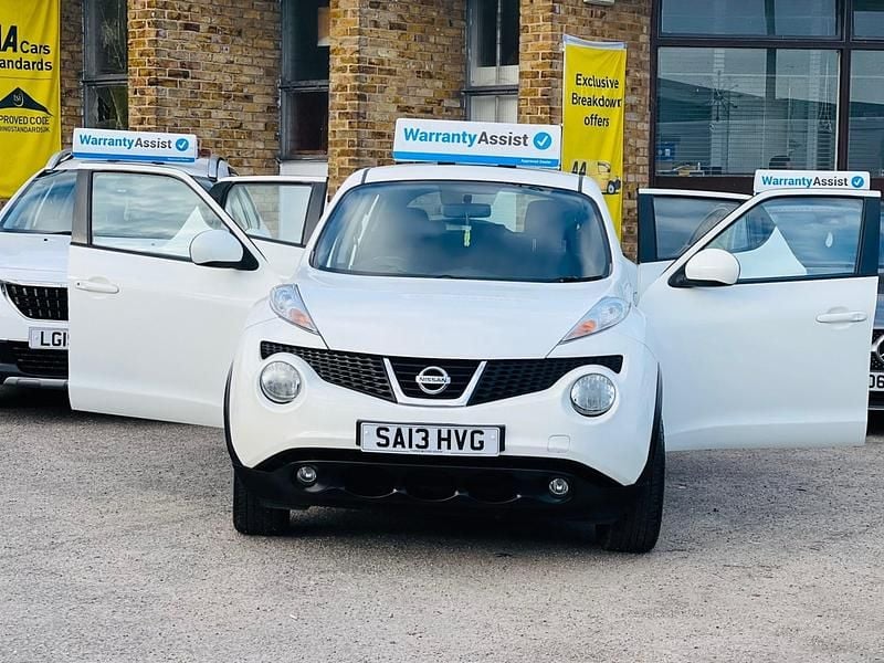 Used Nissan Juke Acenta 2013 White SUV