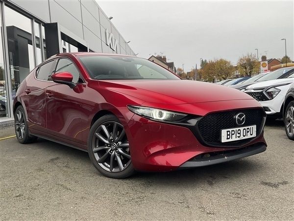 Red Used 2019 Mazda 3 Inclusive Hatchback | £13,863 (Fair price) - Image 1/1