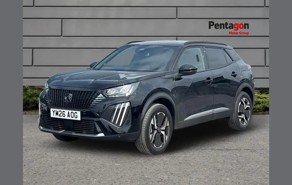 New Peugeot 2008 Allure 100 HP (73 kW) 2026 Black SUV