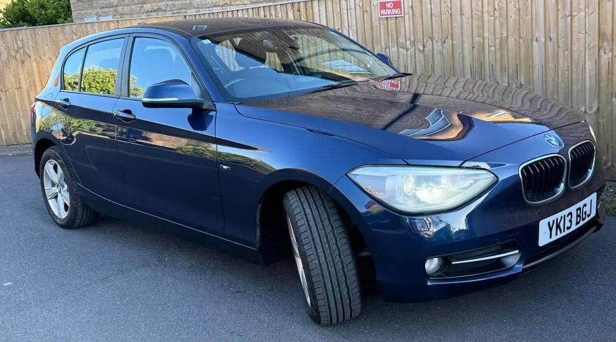 Used BMW 116 Sport Line 2013 Blue Hatchback