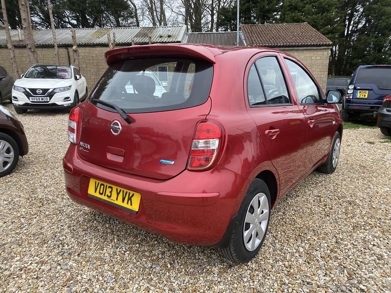 Used Nissan Micra Visia 2013 Red Hatchback