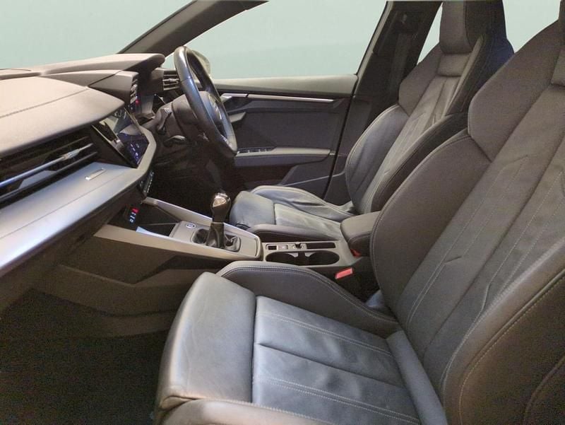 Used Audi A3 Sportback S-Line 150 HP (110 kW) 2020 White Hatchback