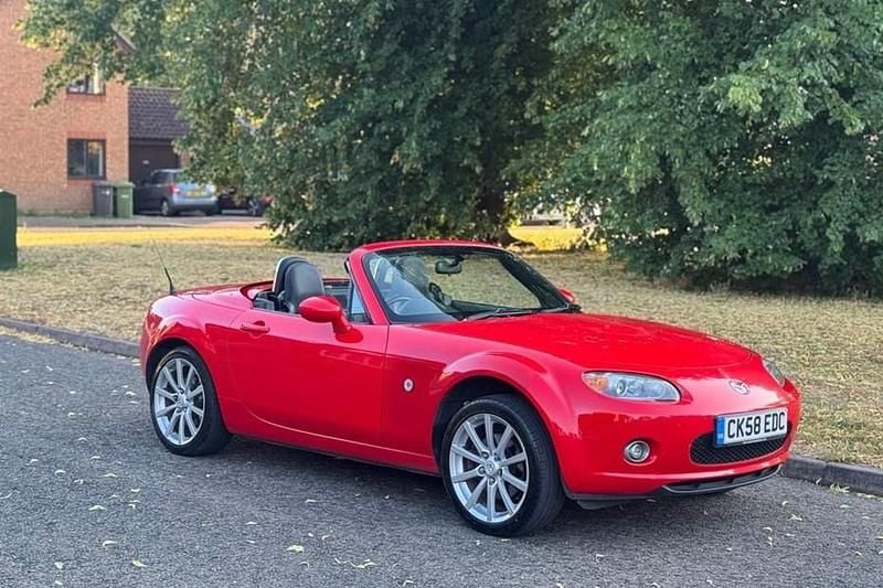 Red Used 2008 Mazda MX5 Cabriolet | £2,495 (Fair price) - Image 1/1