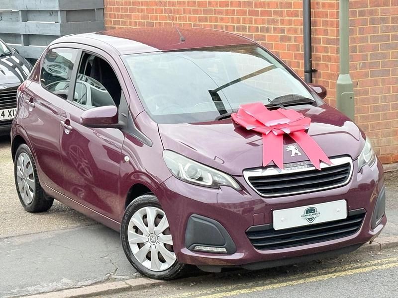 Mauve/purple Used 2015 Peugeot 108 Active Hatchback | £6,990 (Fair price) - Image 1/4
