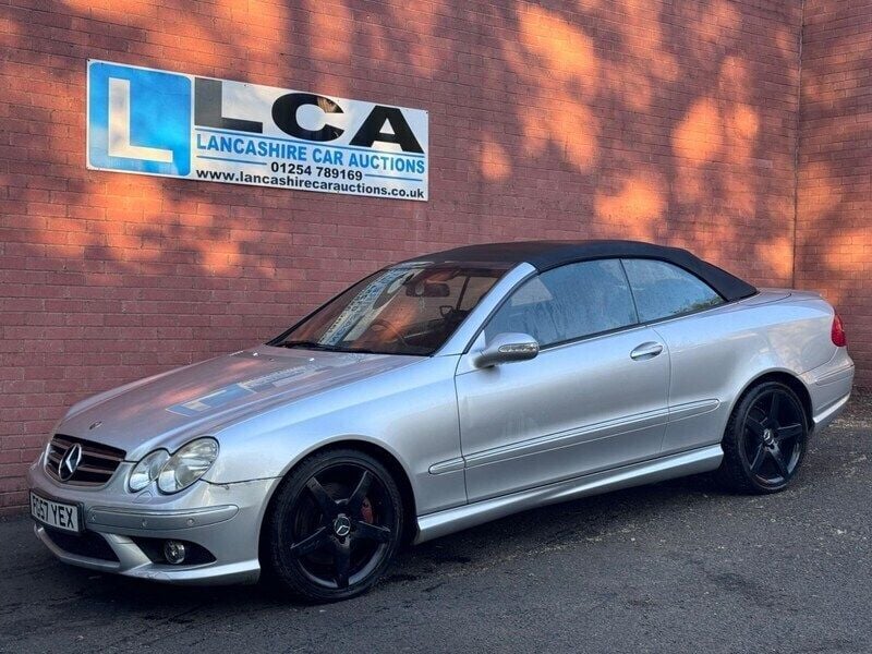 Silver Used 2007 Mercedes CLK200 Cabriolet | £1,790 (Super price) - Image 1/4