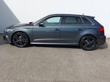 Used Audi A3 S-Line 150 HP (110 kW) 2018 Grey Sedan