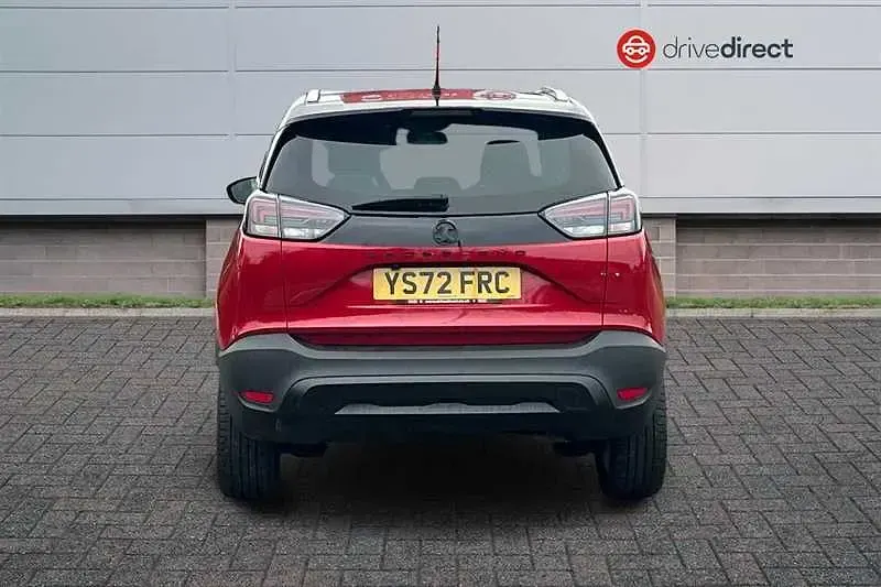Used Vauxhall Crossland Ultimate 110 HP (80 kW) 2022 Red SUV