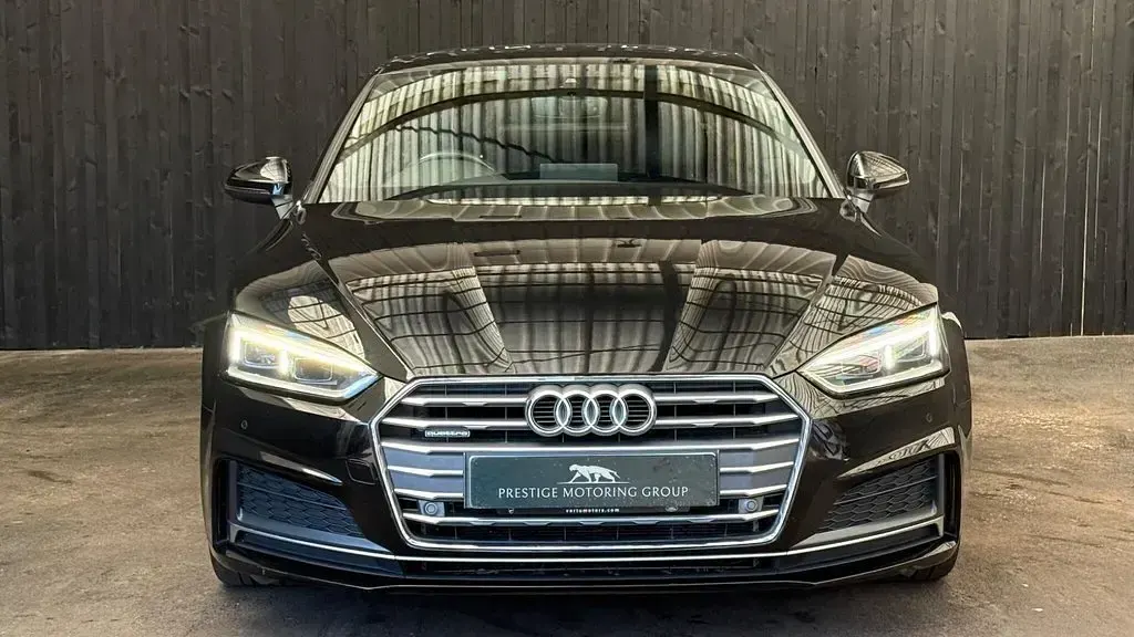 Used Audi A5 S-Line 190 HP (139 kW) 2017 Black Coupe