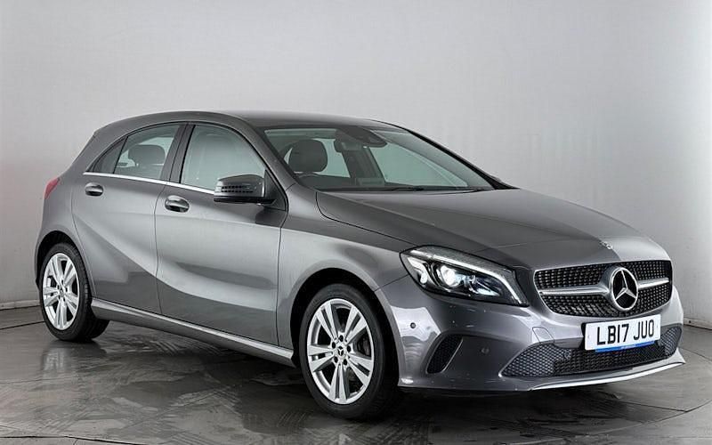 Used Mercedes A180 Premium 109 HP (80 kW) 2017 Grey Hatchback