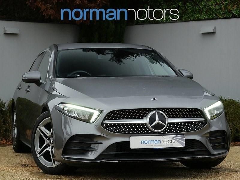 Grey Used 2020 Mercedes A200 AMG line Hatchback | £18,995 (Fair price) - Image 1/3