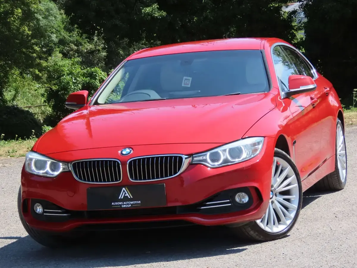 Used BMW 430 Luxury Line 258 HP (189 kW) 2015 Red Coupe
