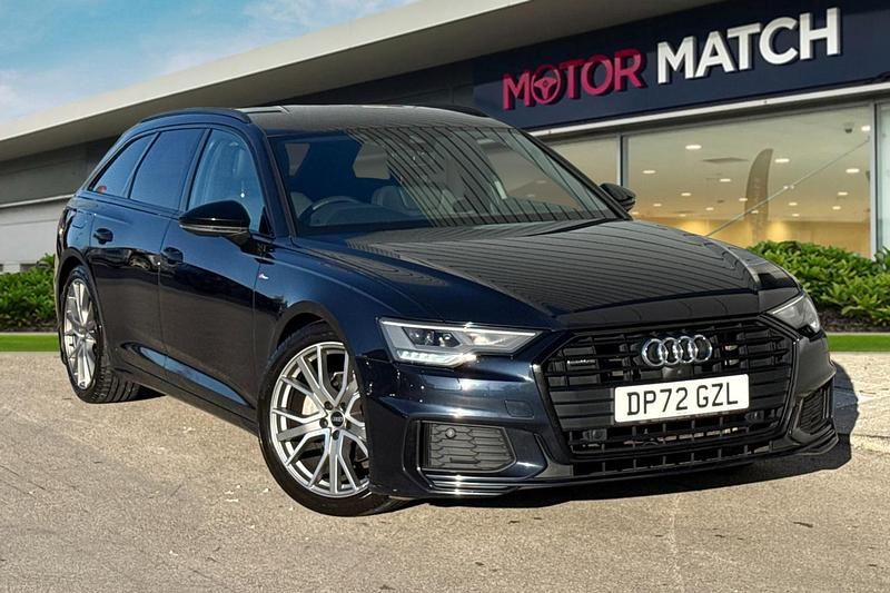 Blue Used 2023 Audi A6 Black Edition Estate | £27,290 (Fair price) - Image 1/4