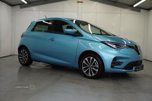 Used Renault Zoe GT-Line 100 kW (136 HP) 2022 Blue Hatchback