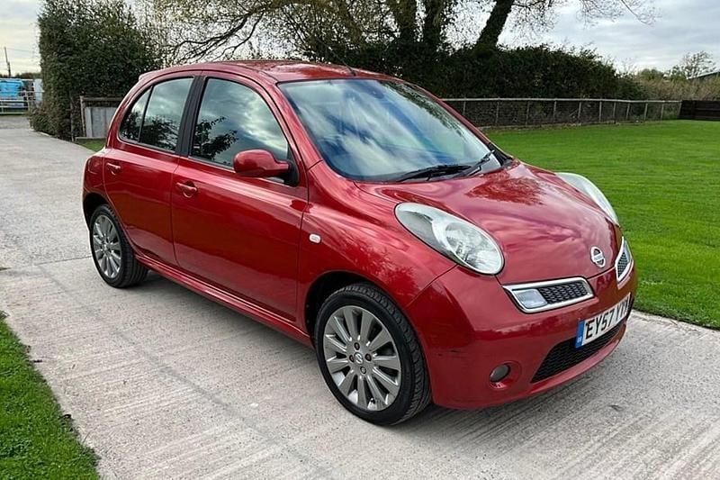 Red Used 2008 Nissan Micra Tekna Hatchback | £695 (Super price) - Image 1/1