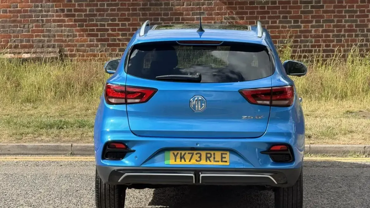 Used MG ZS Trophy Connect 114 kW (156 HP) 2024 Blue SUV