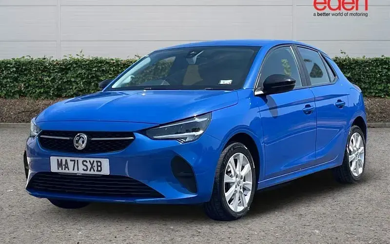 Used Vauxhall Corsa 75 HP (55 kW) 2021 Blue Hatchback