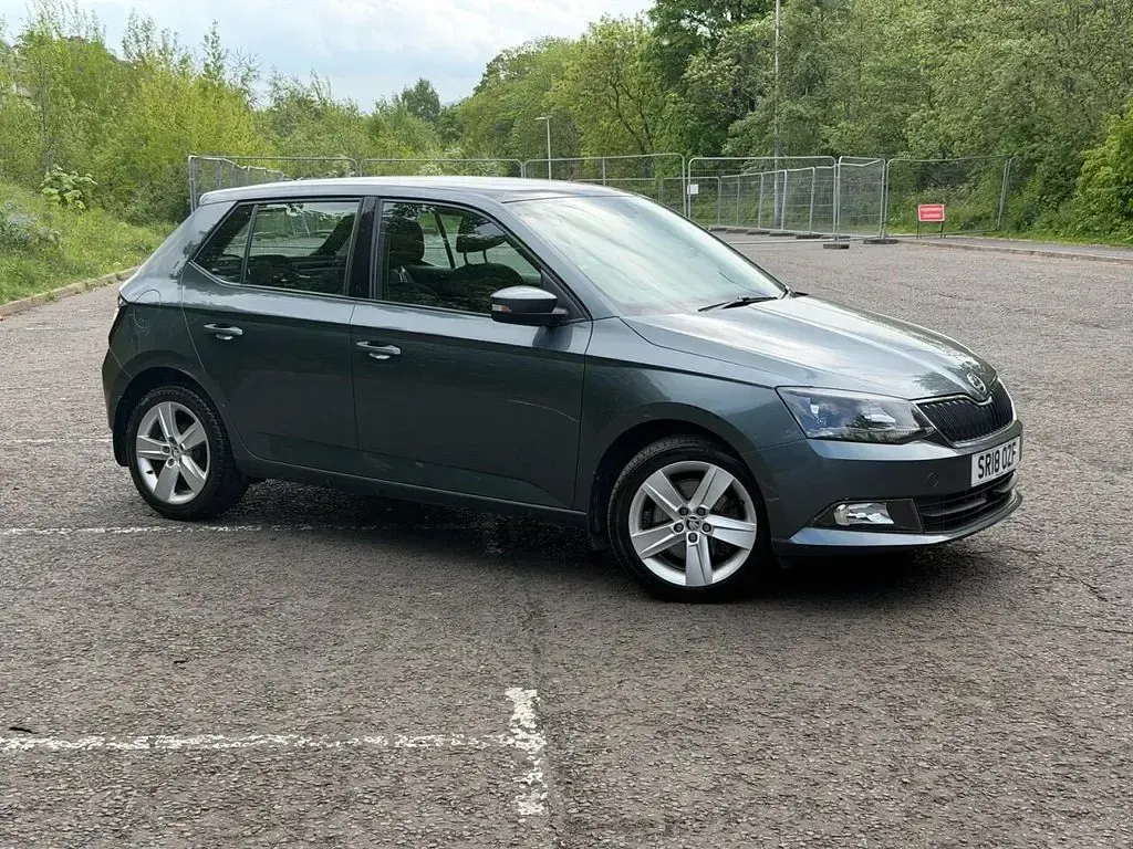 Used Skoda Fabia SE L 110 HP (80 kW) 2018 Grey Hatchback