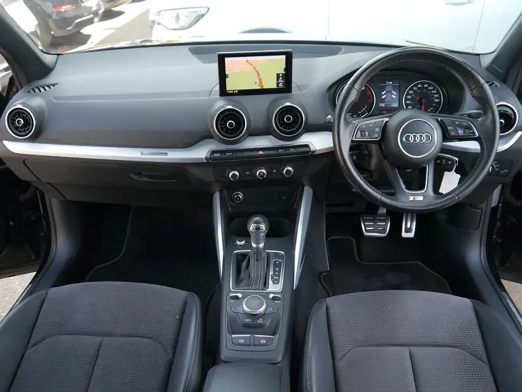 Used Audi Q2 S-Line 190 HP (139 kW) 2018 Mythos black SUV