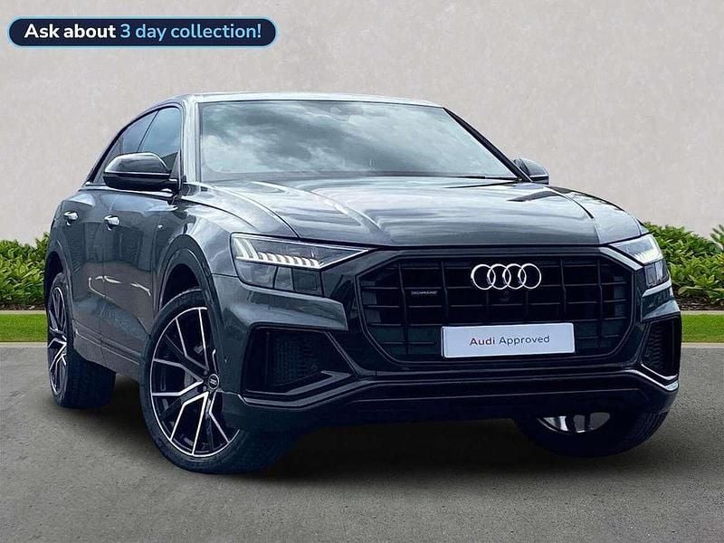 Grey Used 2021 Audi Q8 Black Edition SUV | £47,149 (Fair price) - Image 1/4