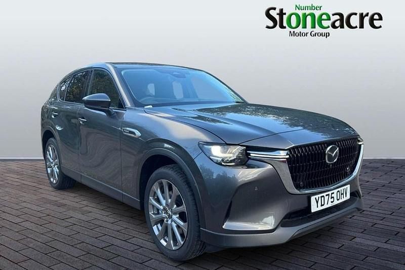 Grey New 2025 Mazda CX-60 Exclusive-Line SUV | £35,992 (Super price) - Image 1/1