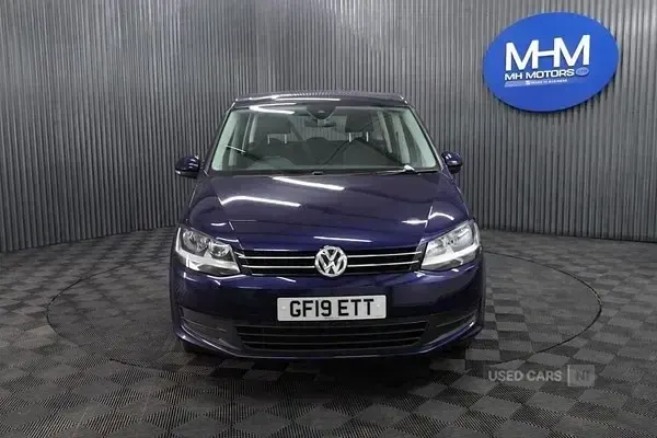 Usado VW Sharan S 150 HP (110 kW) 2019 Azul Monovolume