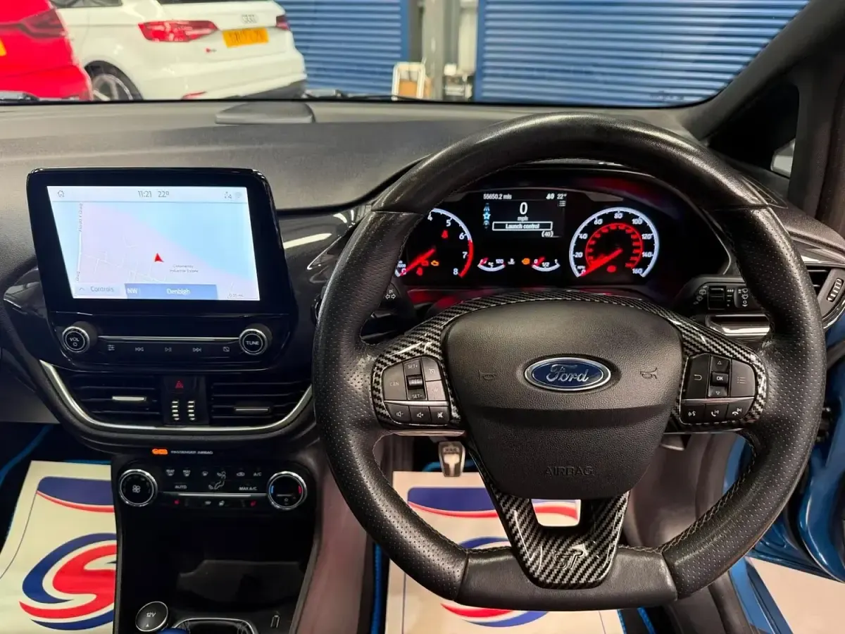 Used Ford Fiesta ST 338 HP (248 kW) 2019 Blue Hatchback